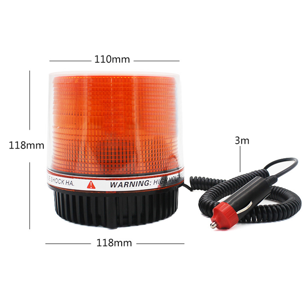 DC12-24V LED Car Warning Light Engineering Car Strobe Light Car Roof Emergency Traffic Signal Magnetic Suction Light 9 Flash DC12-24V LED Car Warning Light Engineering Car Strobe Light Car Roof Emergency Traffic Signal Magnetic Suction Light 9 Flash